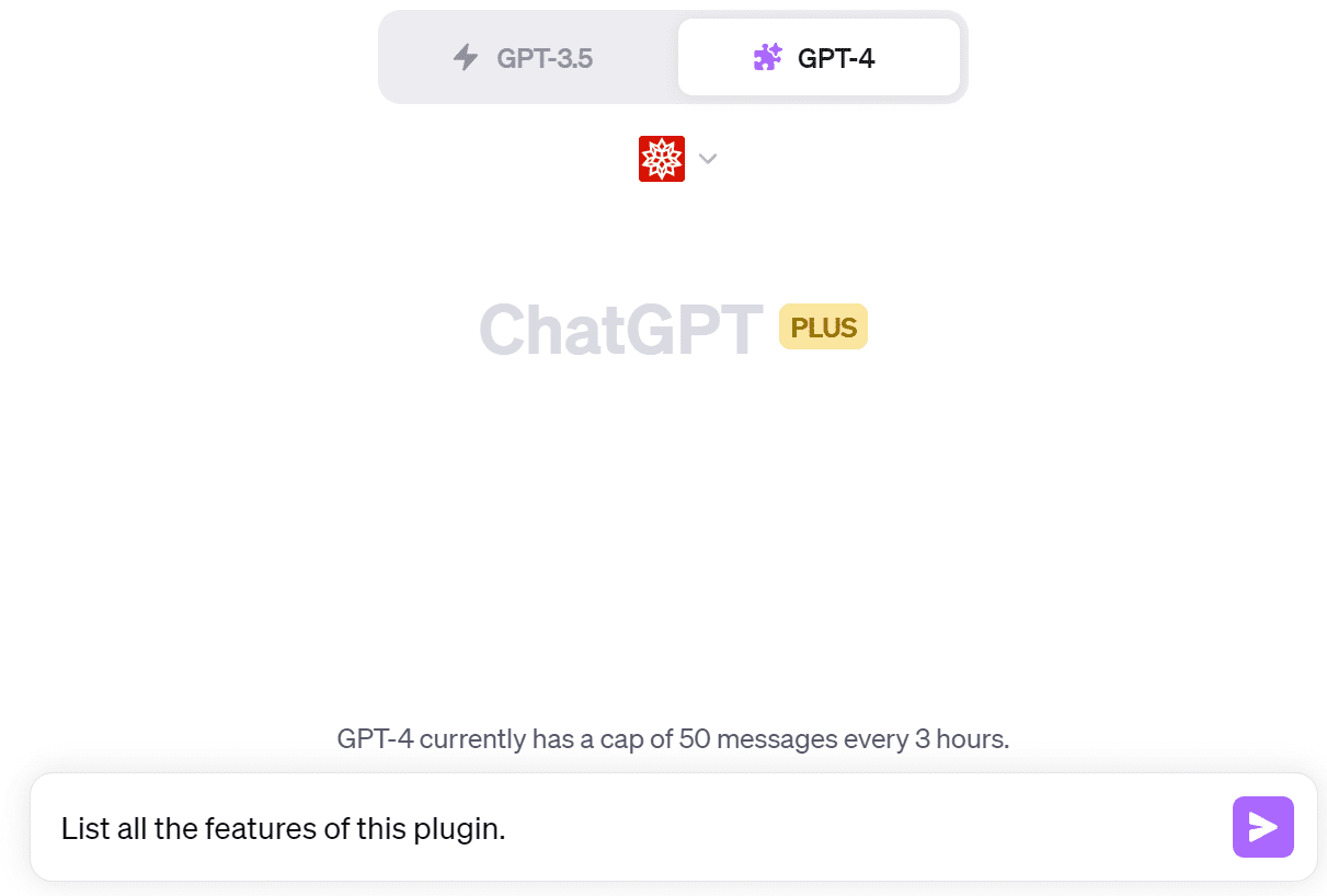 list all the features of this chatgpt plugi