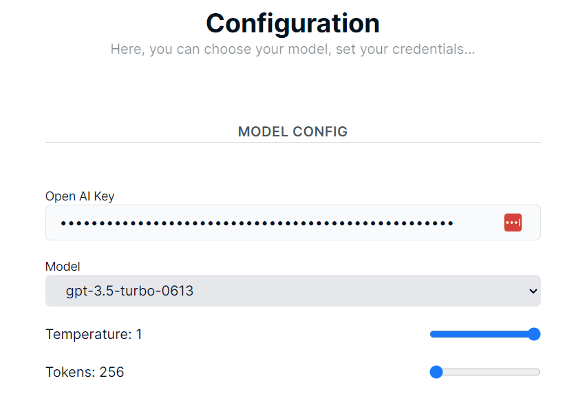 quivr api configuration