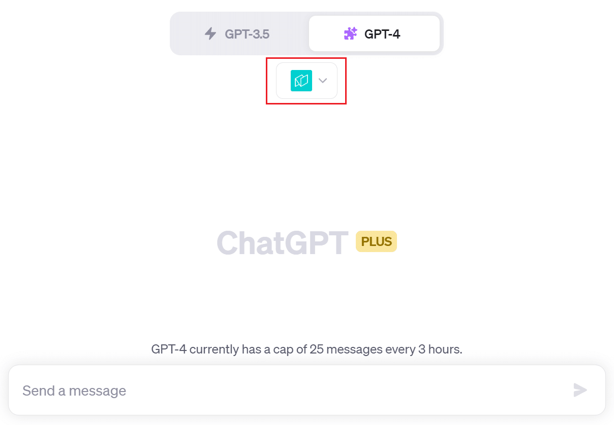 noteable chatgpt plugin selected