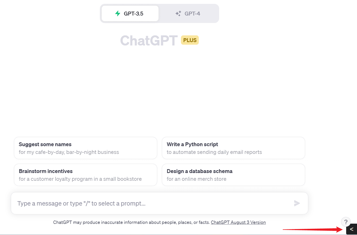 ai prompt genius on chatgpt interface
