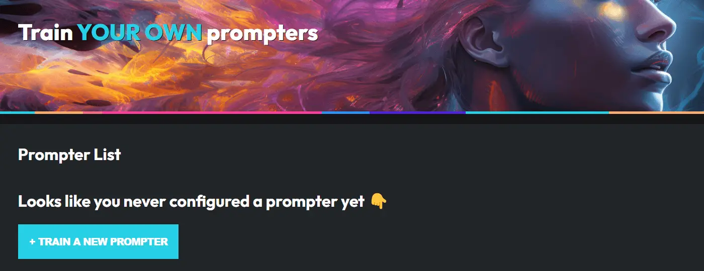 g-prompter train your own prompt