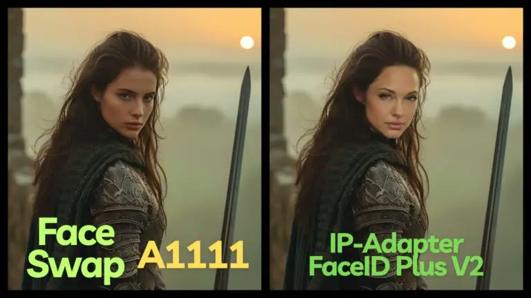 Face Swapping with Stable Diffusion Latest Model in A1111: IP-Adapter Face ID Plus V2