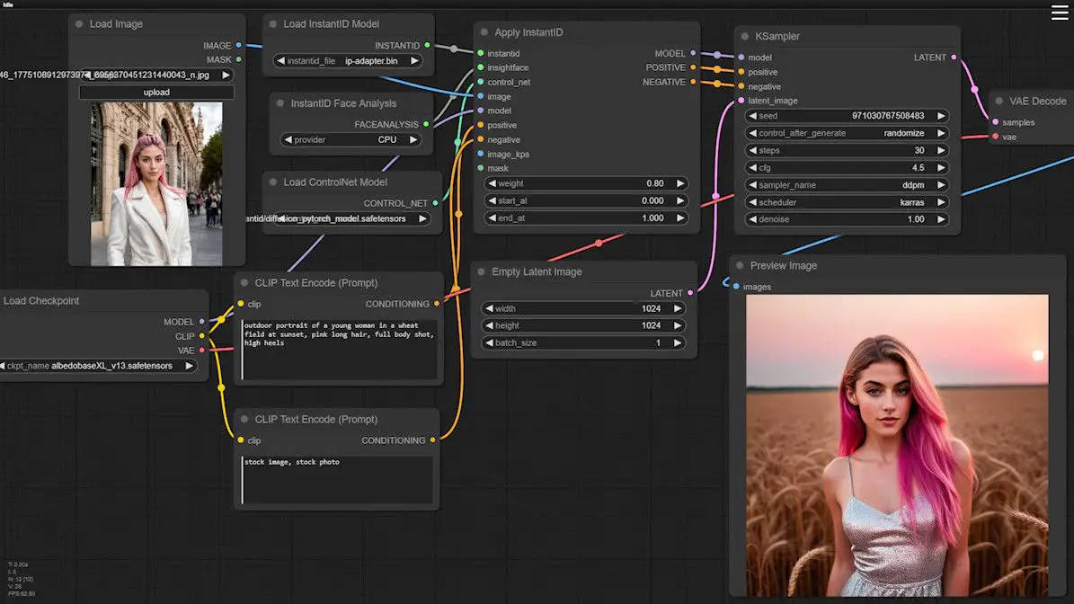 Enhanced High-Freedom ComfyUI Face Swapping Workflow: FaceDetailer ...