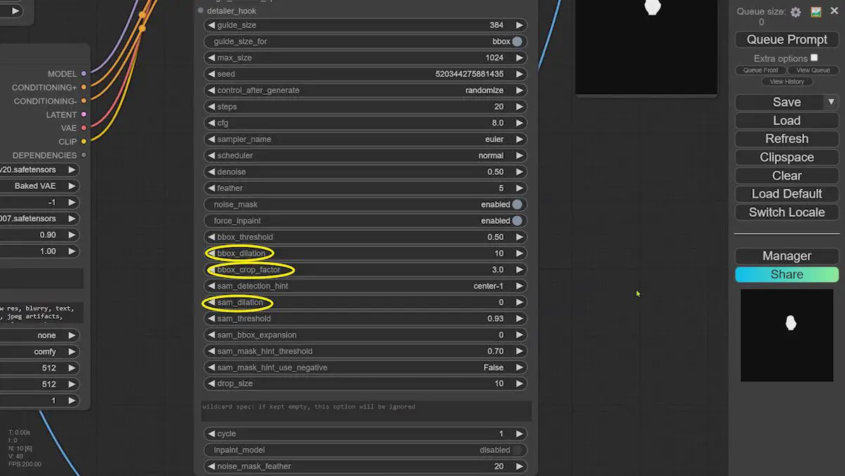 facedetailer parameters