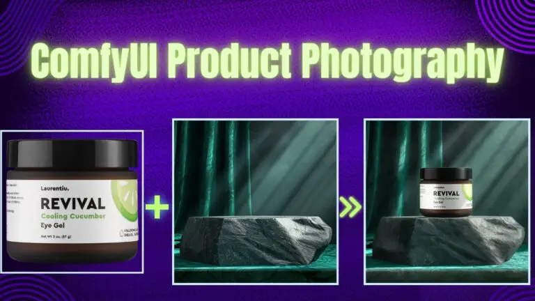 comfyui product photograpy workflow