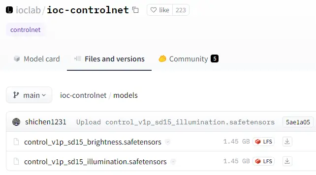 controlnet brightness in huggingface