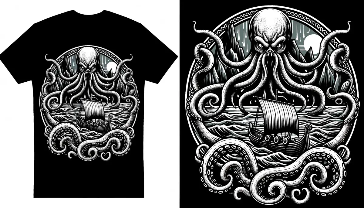 t shirt design 8 by dalle 3