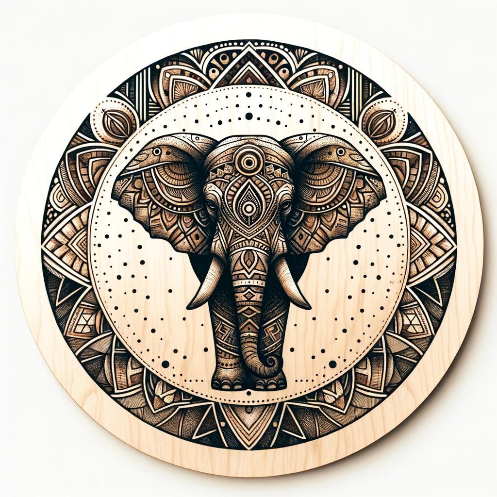 wood burned artwork by dalle 3