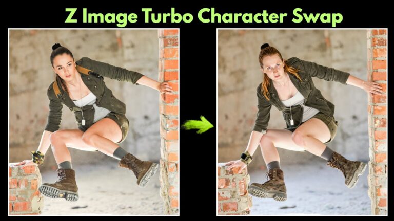 z image turbo character swap