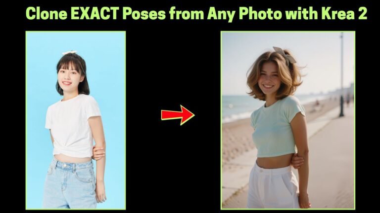 Control AI Character Poses in ComfyUI with Krea 2